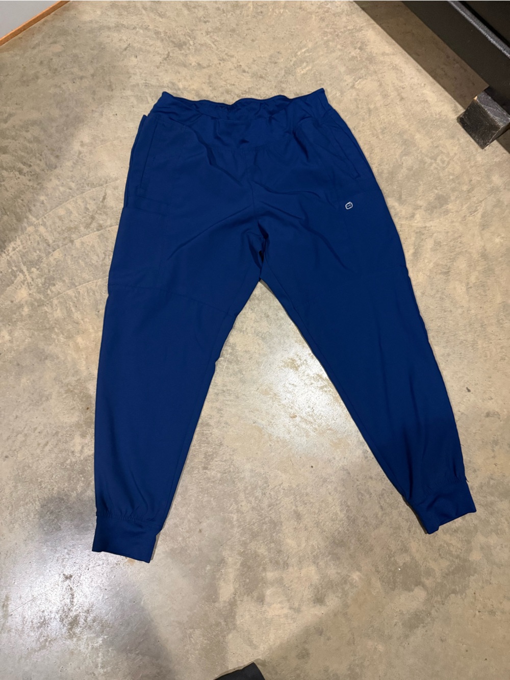 Women's Navy Blue Jogger Bottoms